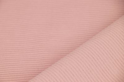 Teplákovina 3D - Stripe - světlá starorůžová (4)