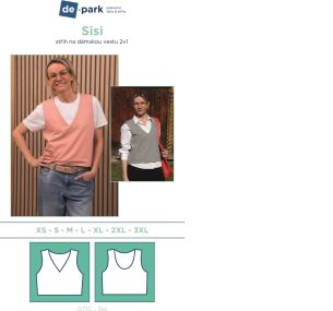 Papírový střih - Sisi vel. XS-XXXL