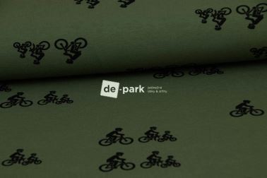 Úplet - KOLEKCE CYKLISTI - army khaki - 684
