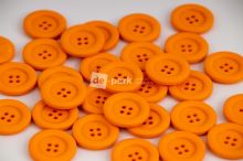 DE-PARK knoflíky - 2cm - oranžová