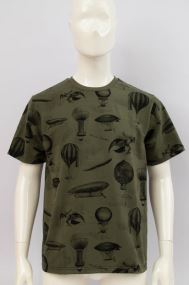 Úplet - Lietajúce stroje Karel Zeman - army khaki - 684 (2)