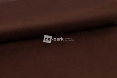 Scuba - Umělá broušená kůže - dark brown