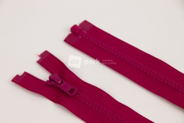 Zip YKK - kostěný dělitelný - ostružinová - 438