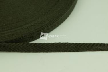 Bavlněný tkaloun - army khaki - 684
